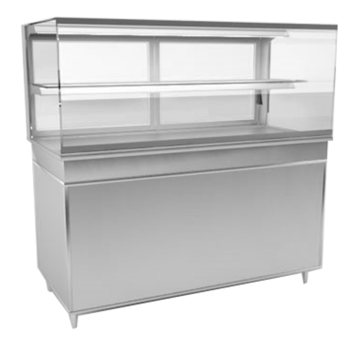 RPI VIHD4-27-R-SQ-CC 57 1/8" Refrigerated Display Case