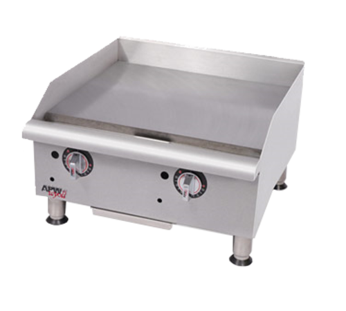 APW Wyott GGT-24S 24" Gas Countertop Griddle