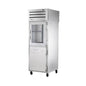 True STA1RPT-1HG/1HS-1S-HC 27 1/2" 1 Section Solid & Glass Door Pass-Thru Refrigerator