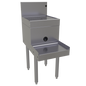 Glastender DBSA-14 14" Underbar Ice Bin / Cocktail Station