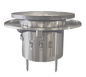 Town MBR-36 52" Gas Round Griddle / Fry Top