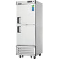 Everest EBWFH2 29 1/4" 1 Section Solid Door Reach-In Freezer