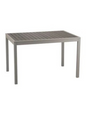 Florida Seating TEAK INLAY36X70 GRAY-GRAY TFT 70" Patio Table