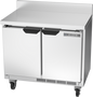Beverage-Air WTR34HC-FIP 34" 2 Doors Worktop Refrigerator