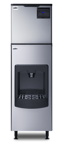 Summit BIM350KDISP 23 1/4" Full Cube Air-Cooled Ice Machine