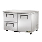 True TUC-48D-2-HC 48 3/8" Solid Door Undercounter Refrigerator