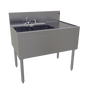 Glastender DSB-36L-S 36" Underbar Sink