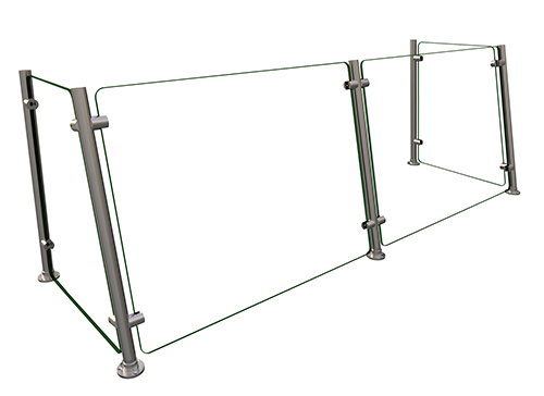 Hatco EP15-60 60" Sneeze Guard
