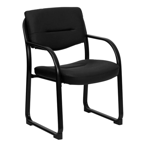Flash Furniture BT-510-LEA-BK-GG 23" Dining Chair