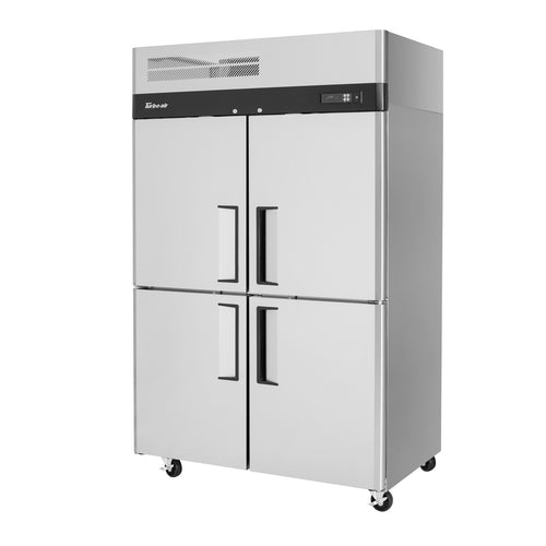 Turbo Air M3F47-4-N 51 7/8" 2 Section Solid Door Reach-In Freezer