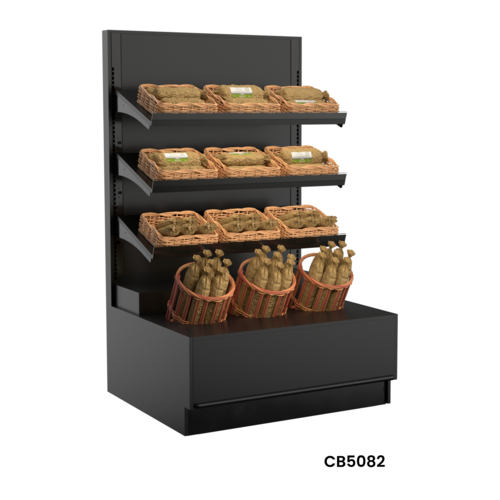 Structural Concepts CB5082 50 1/2" Display Bread Bakery Rack
