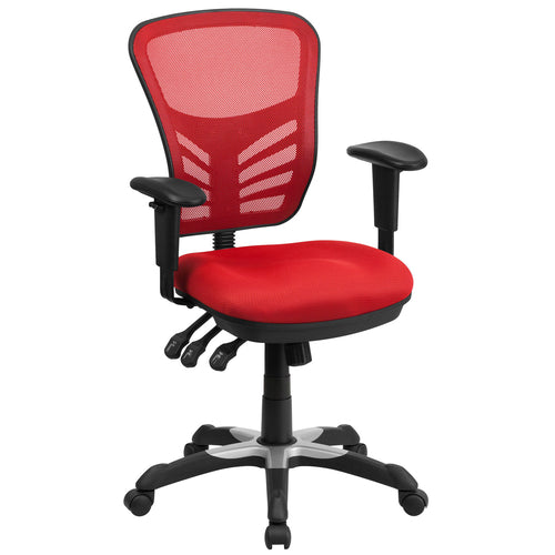Flash Furniture HL-0001-RED-GG 25 3/4" Dining Chair