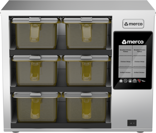 Merco MHT32SST1W 20 1/2" Heated Holding Bin