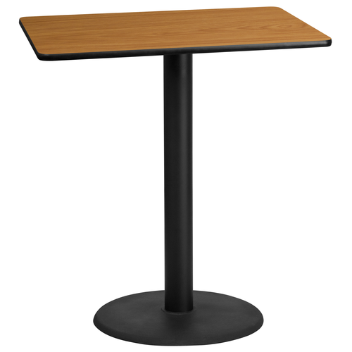 Flash Furniture XU-NATTB-3042-TR24B-GG Dining Table