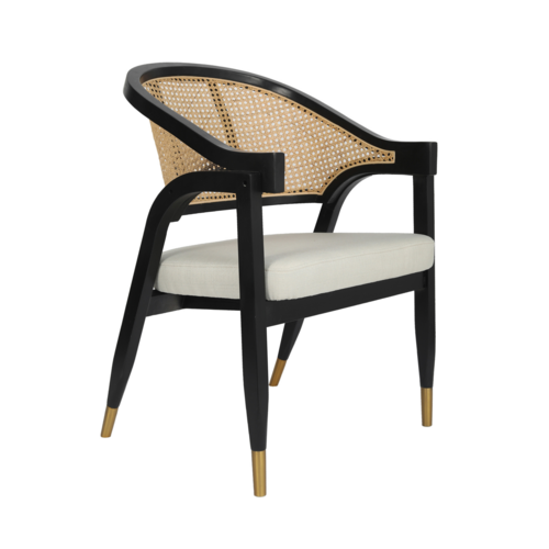 Flash Furniture SK-220901-NATBLK-GG 22 3/4" Dining Chair