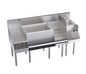Krowne KR24-W60C-10 60" Underbar Ice Bin / Cocktail Station