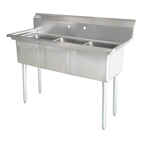 Omcan 25270 59" Compartment Sink
