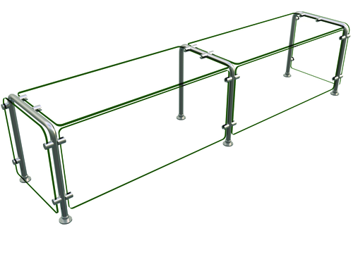 Hatco ED20-07215 72" Sneeze Guard