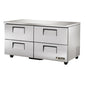 True TUC-60D-4-HC 60 3/8" Undercounter Refrigerator