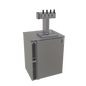 Glastender C1SB28-DD 28" Draft Beer Cooler