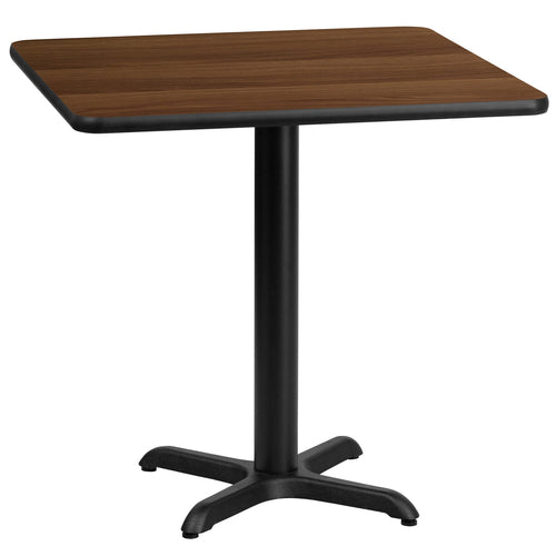 Flash Furniture XU-WALTB-3030-T2222-GG Dining Table