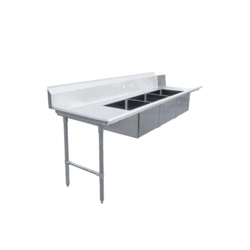 Omcan 48501 108" Dishtable