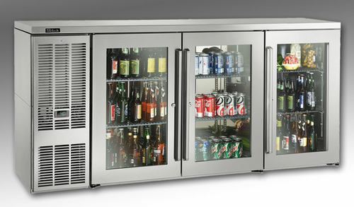 Perlick BBSN72 72" Solid Door Back Bar Cooler