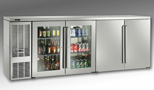 Perlick BBSN92 92" Solid Door Back Bar Cooler