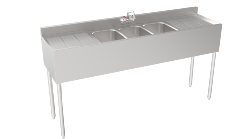 Krowne 18-63C 72" Underbar Sink