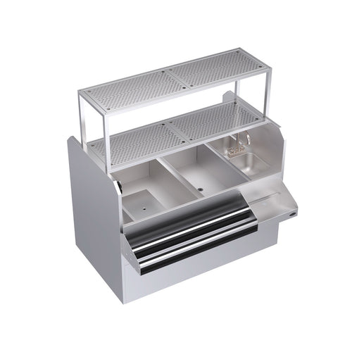 Krowne KRPT-60LP-10 60" Underbar Ice Bin / Cocktail Station