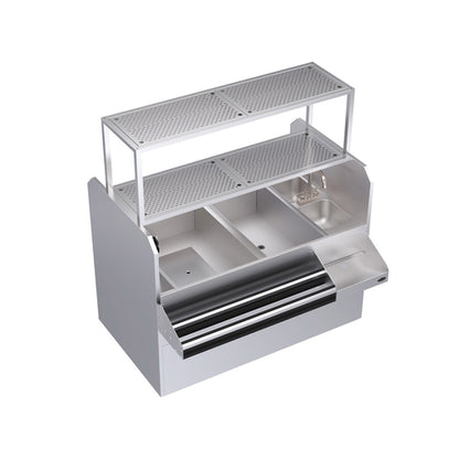 Krowne KRPT-60LP-10 60" Underbar Ice Bin / Cocktail Station