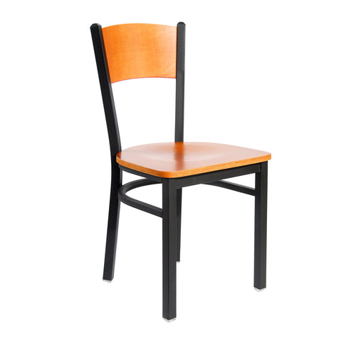 BFM Seating 2150C-SB W 17 1/2" Dining Chair
