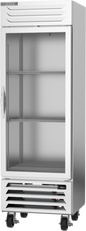 Beverage-Air RB19HC-1G 27 1/4" 1 Section Glass Door Reach-In Refrigerator