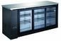 Entree EBB72-24GYX 72 3/4" Solid Door Back Bar Cooler