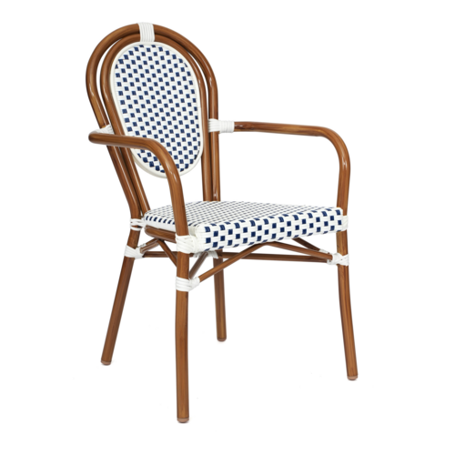 Flash Furniture SDA-AD642002A-WHNVY-NAT-GG 79 3/4" Dining Chair