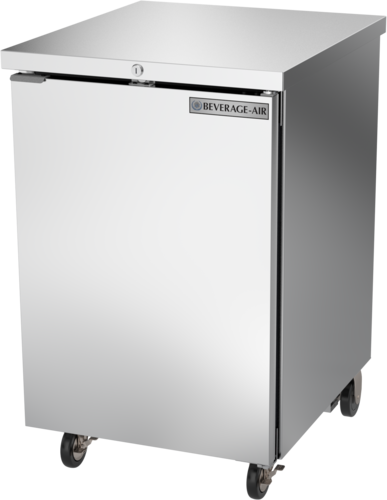 Beverage-Air BB24HC-1-S 24" Solid Door Back Bar Cooler