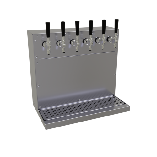 Glastender WT-6-SSR 20" Draft Beer Tower
