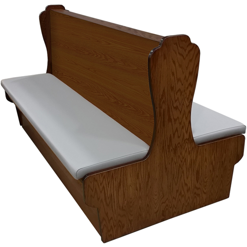 Oak Street DRN-7242-DBL-VSWB 72" Booth