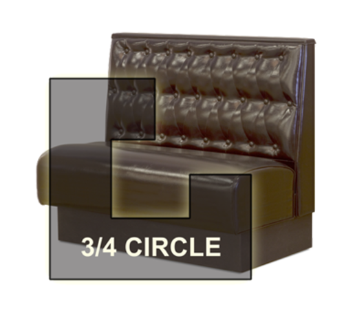 DM Seating DBTS-48T-34 Booth