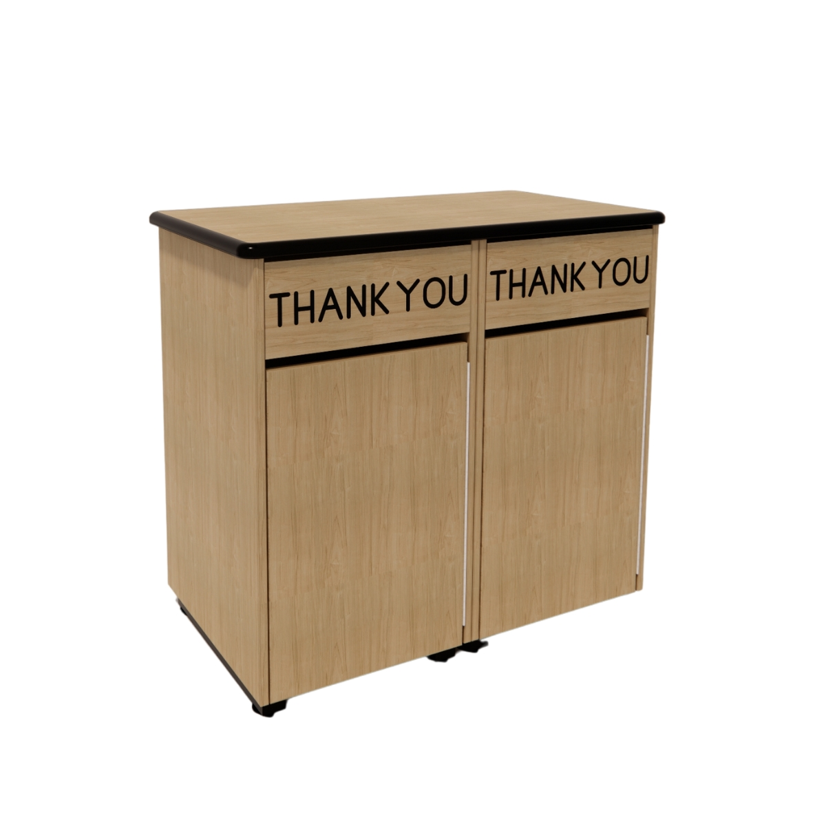 Plymold 80200DE 26" Trash Receptacle