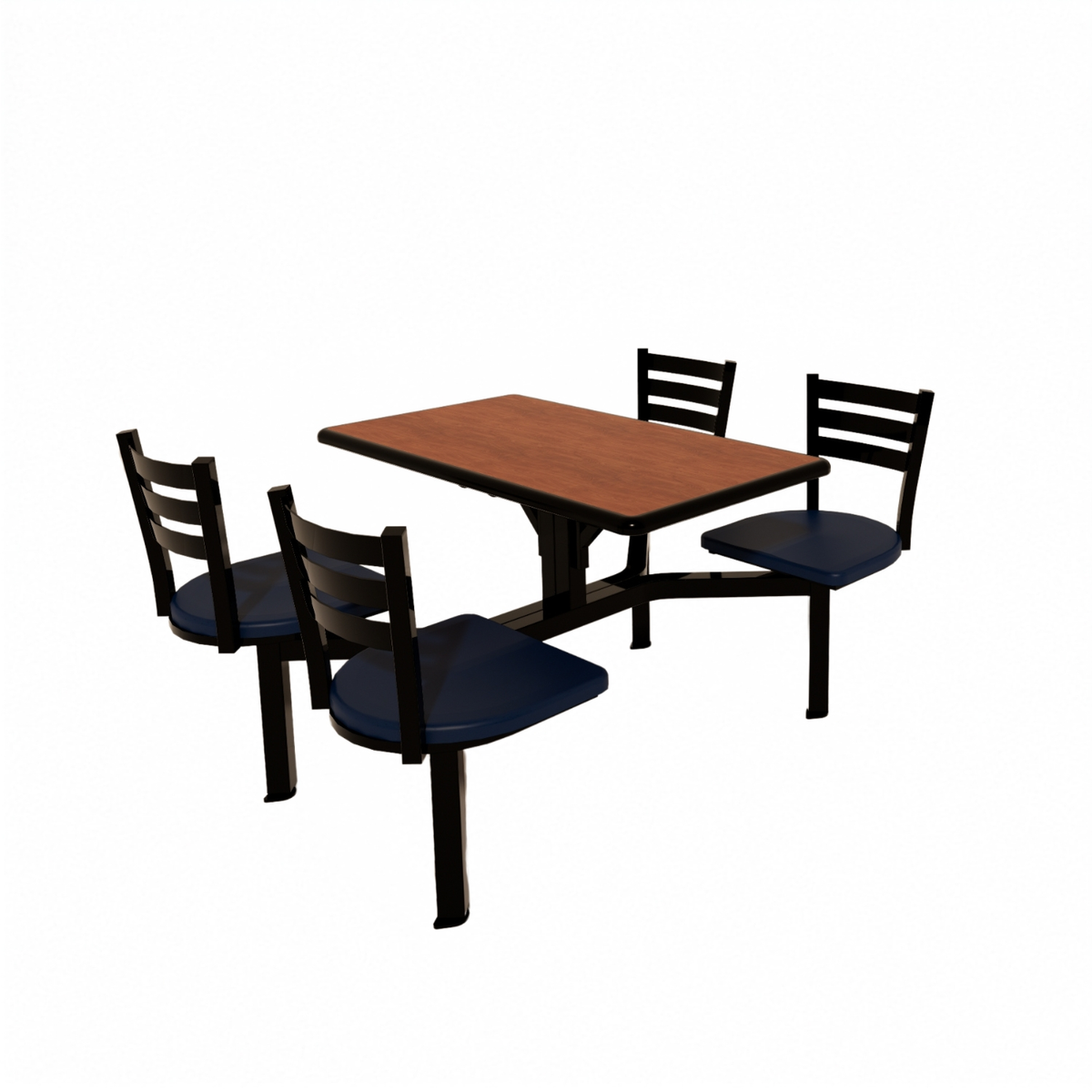 Plymold CEIS004DEQU 44" Indoor Cluster Seating Unit