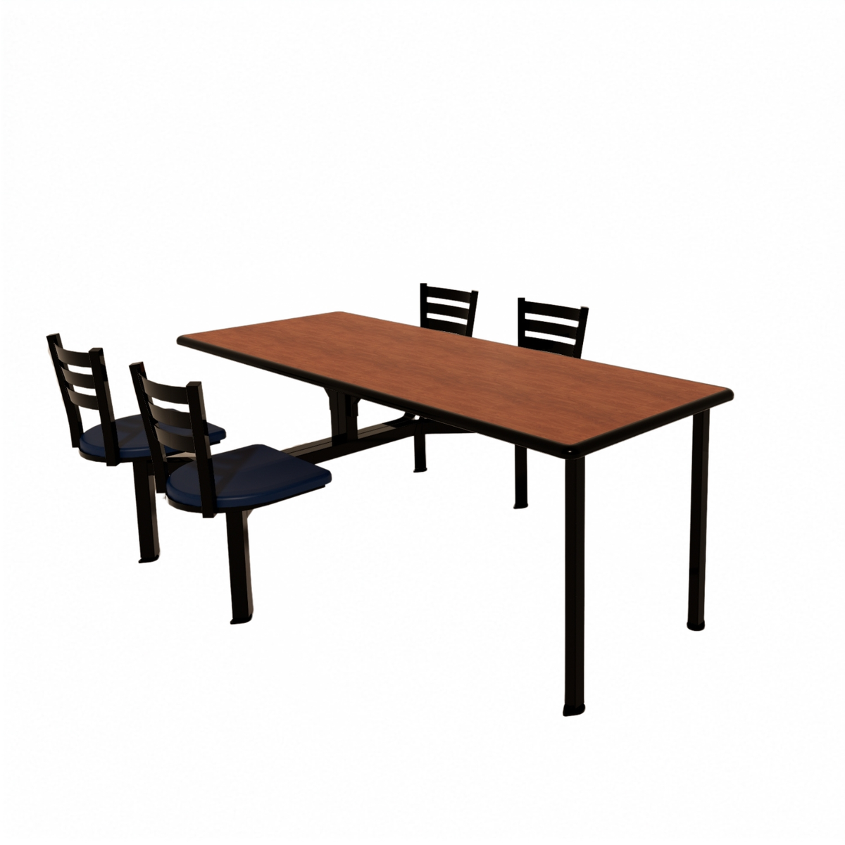 Plymold CEIS004DEQUADA 80" Indoor Cluster Seating Unit