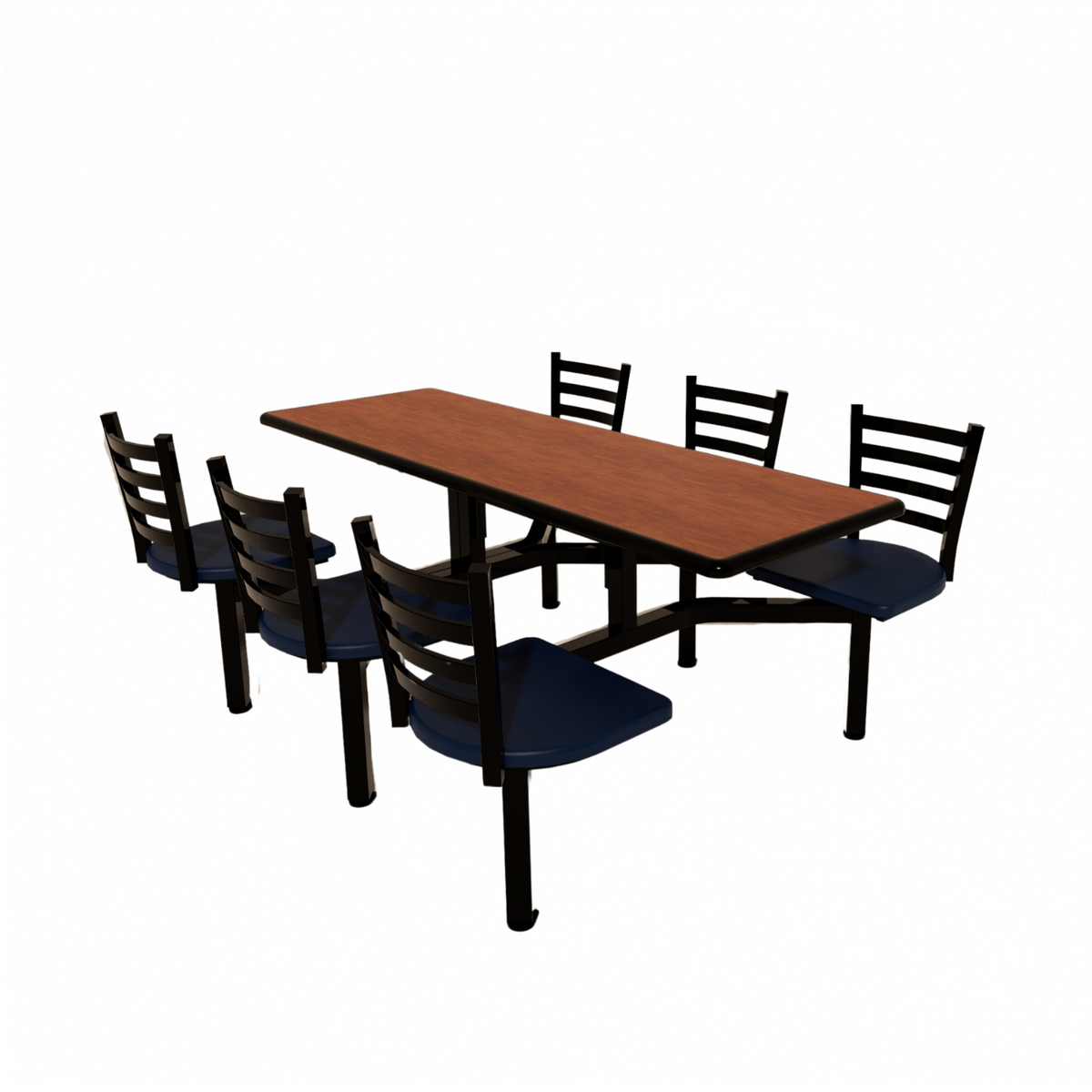 Plymold CEIS006DEQU 72" Indoor Cluster Seating Unit