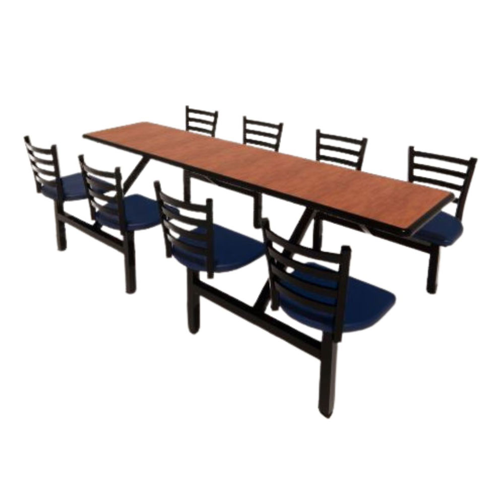 Plymold JURE008DEEN 96" Indoor Cluster Seating Unit