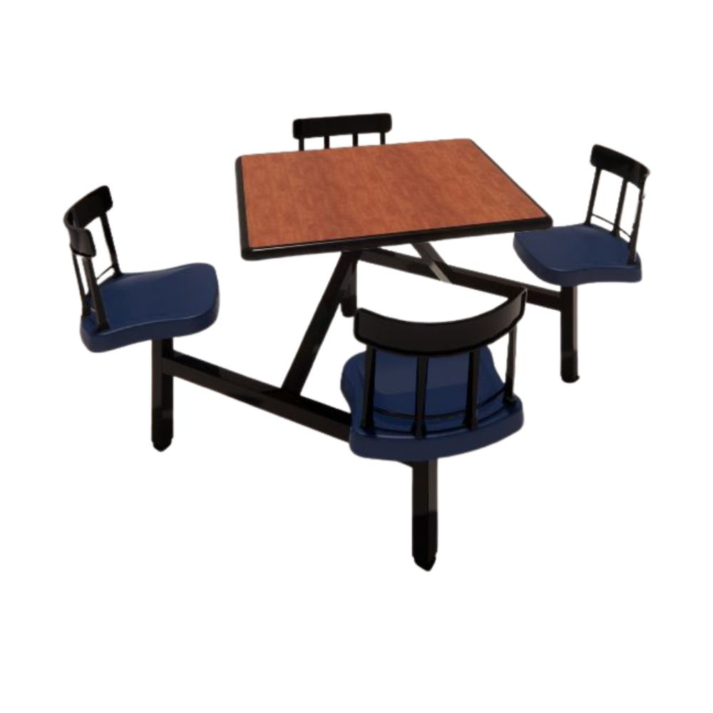 Plymold JUSQ004DECO 61 1/4" Indoor Cluster Seating Unit