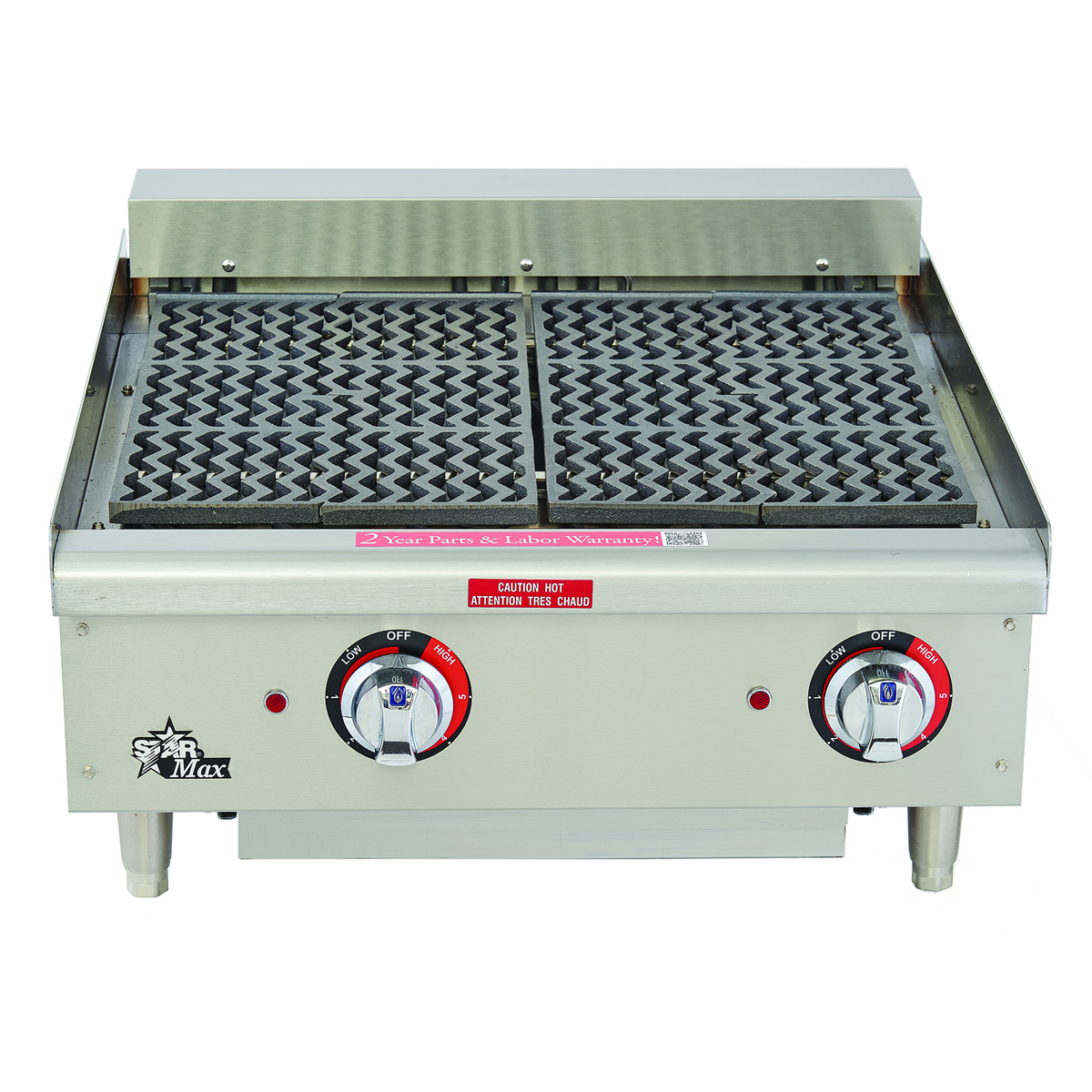 Star 5124CF 24" Gas Countertop Charbroiler