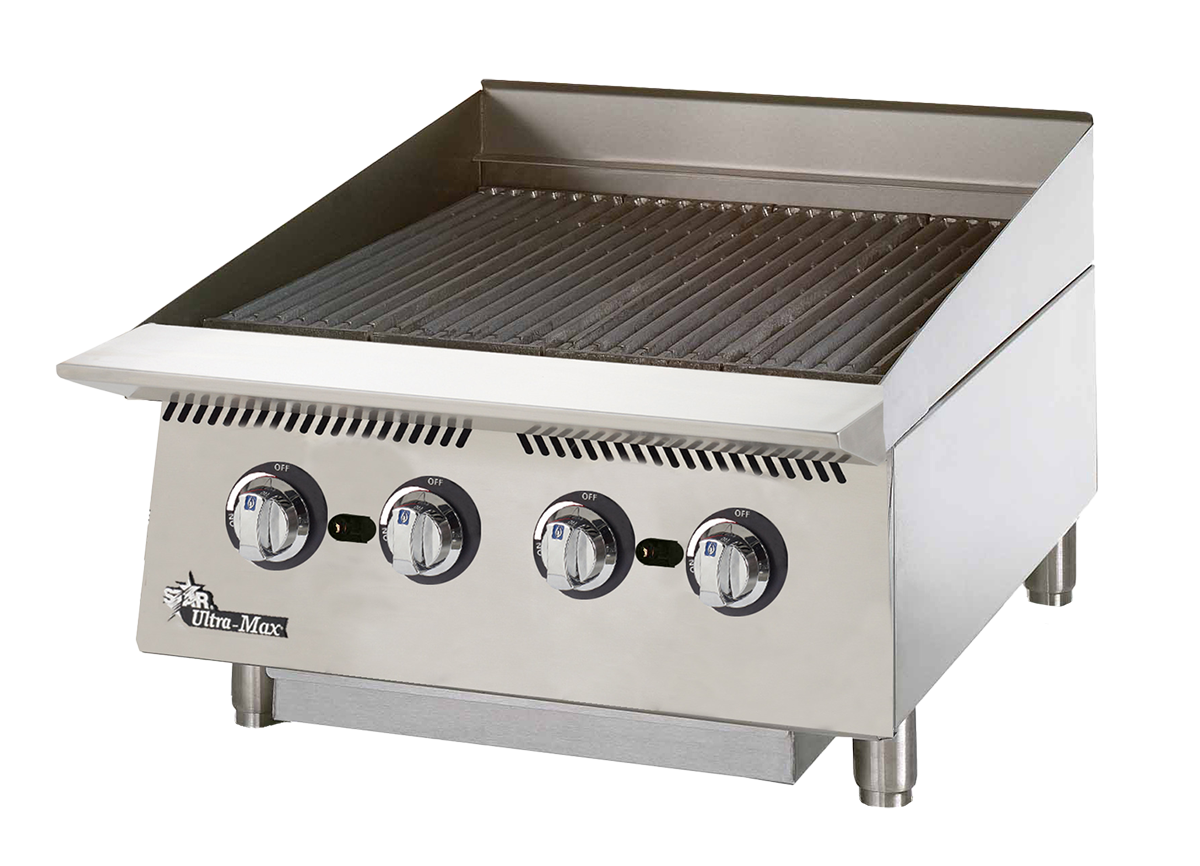 Star 8124RCBB 24" Gas Countertop Charbroiler