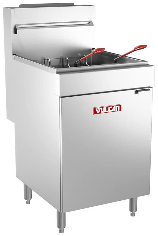 Vulcan LG500 21" 65 lb Gas Floor Fryer